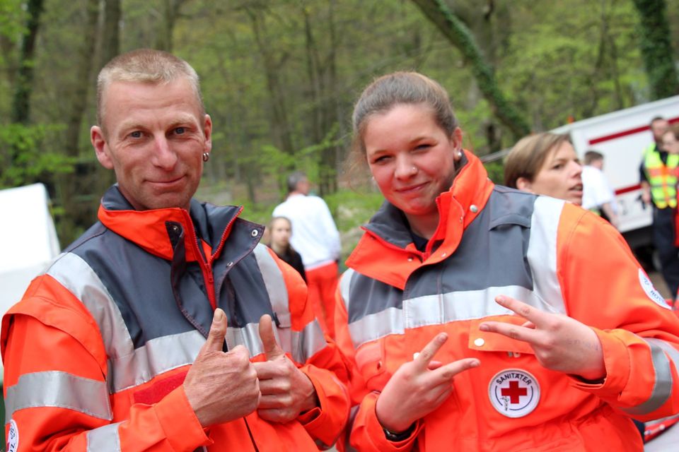 Daumen hoch GroupAlarm DRK Melle