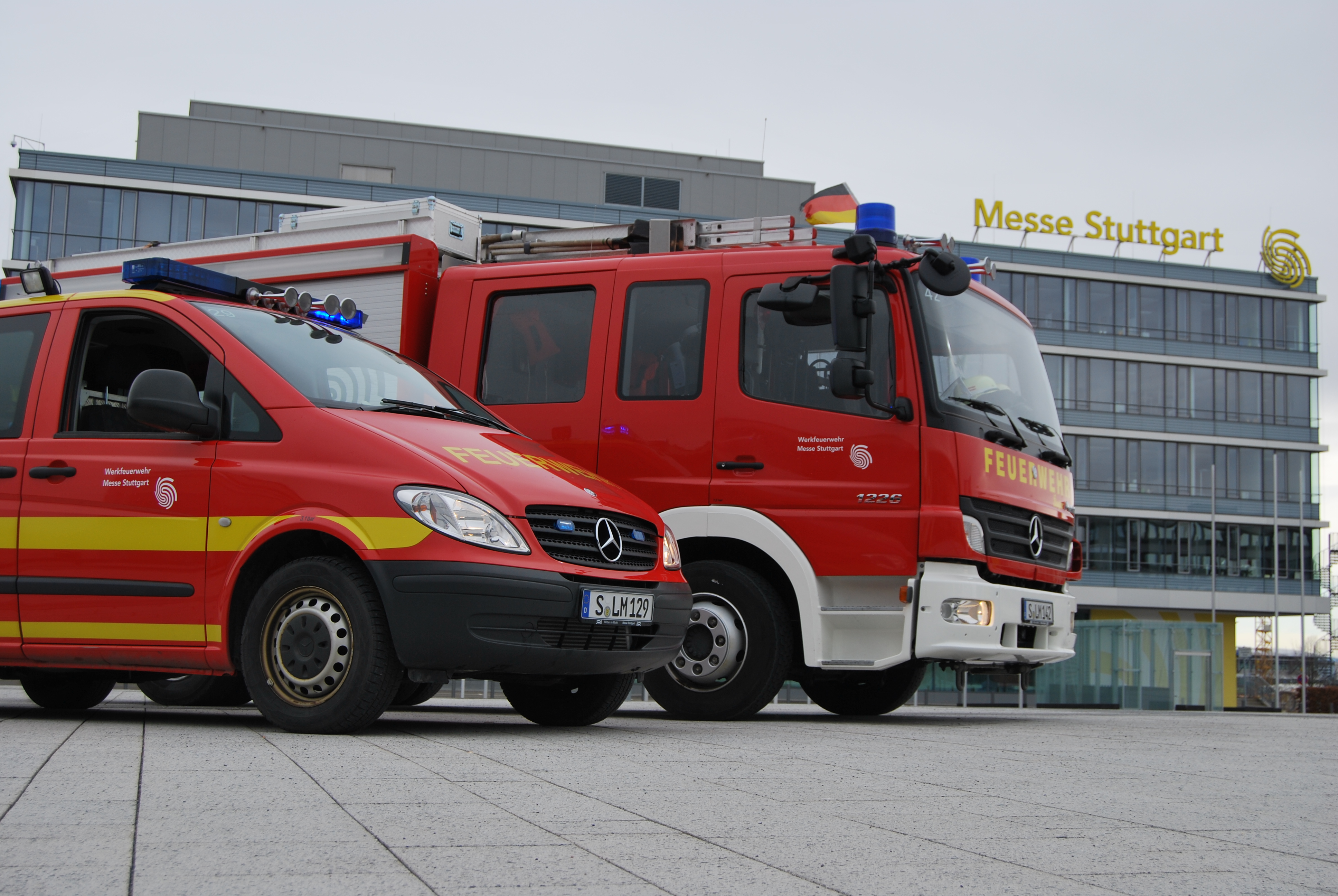 Vorauseinsatzfahrzeug Löschgruppenfahrzeug Werkfeuerwehr Stuttgart