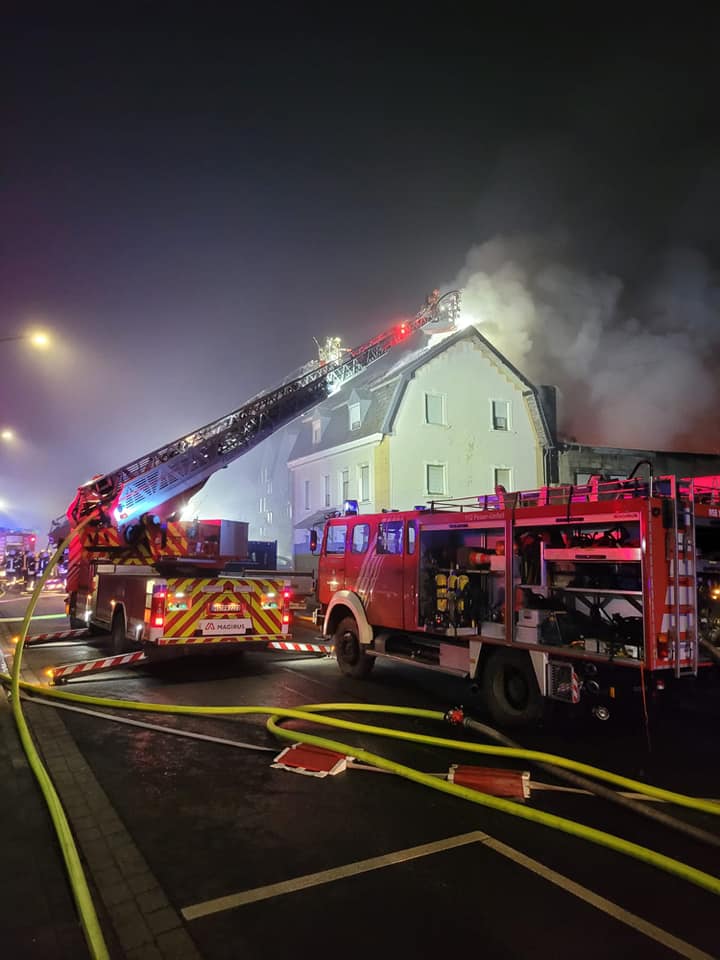 FFW Birgelen löscht Hausbrand