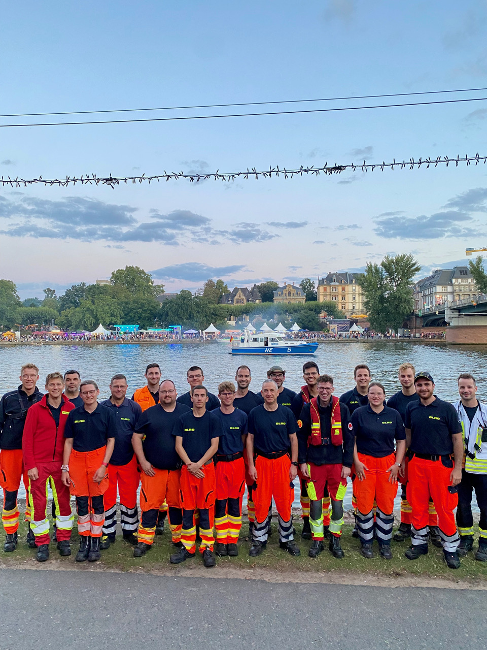 Einsatzabteilung der DLRG-Frankfurt am Main