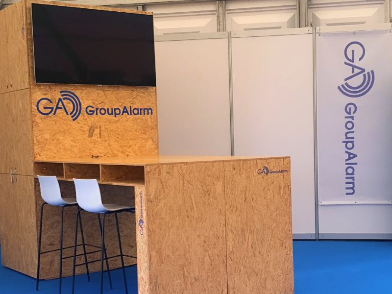 Nachhaltiger Messestand